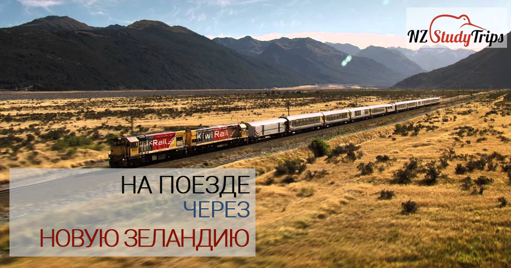 На поезде через Новую Зеландию